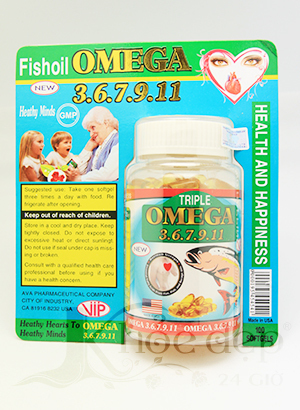 Omega 3.6.7.9.11 - SX: Mỹ - Khỏe Đẹp 24 Giờ