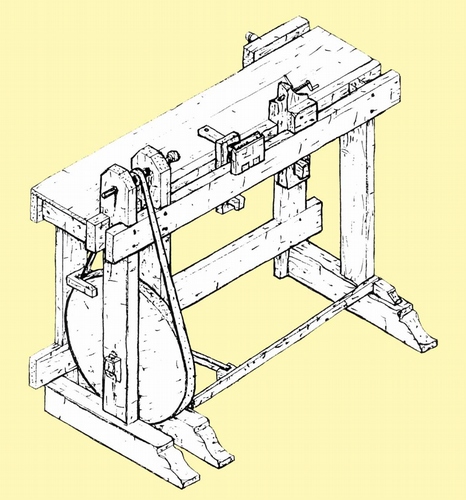 Wood Lathe Bench Plans